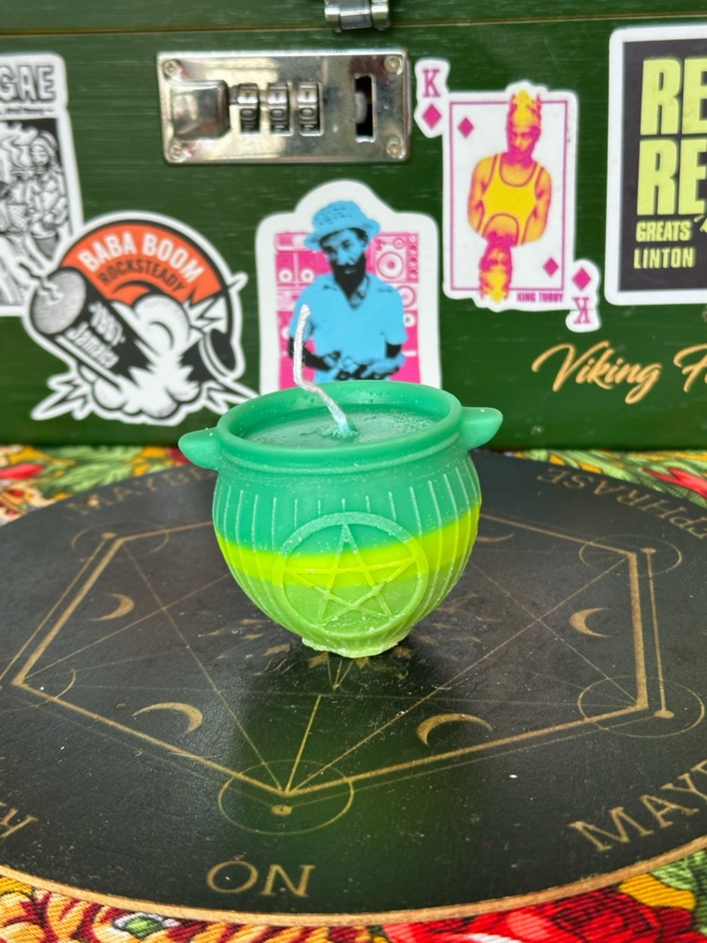 Witch’s Brew Cauldron Candle